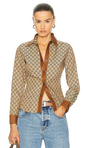 Camisa gucci en color talla 38 en - . Talla 38 (también en ) - FWRD Renew - Modalova