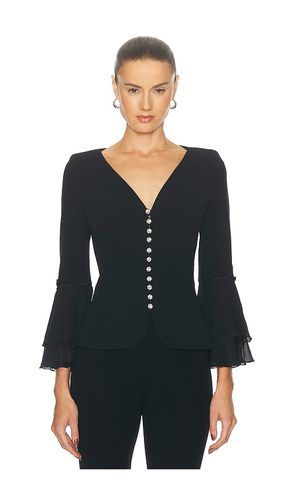 Blusa escada en color talla 34 en - Black. Talla 34 (también en ) - FWRD Renew - Modalova