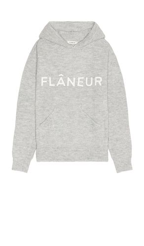 Knitted Logo Hoodie in . Size M, S, XL/1X - FLANEUR - Modalova