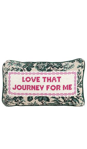 Love That Journey Needlepoint Pillow in - Furbish Studio - Modalova