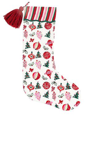 Calcetín navideño holiday stocking en color rojo talla all en - Red. Talla all - Furbish Studio - Modalova