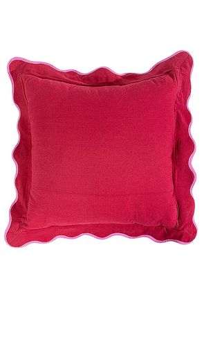 Darcy linen pillow cover en color rojo talla all en & - Red. Talla all - Furbish Studio - Modalova