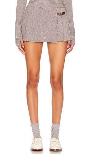 Falda pantalón de punto de nube carver en color gris talla M en - Grey. Talla M (también en L, S, XL, XS) - Frankies Bikinis - Modalova