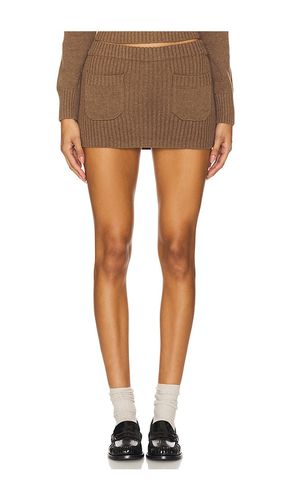 Ashton Cotton Knit Skort in . Taglia M, S, XS - Frankies Bikinis - Modalova