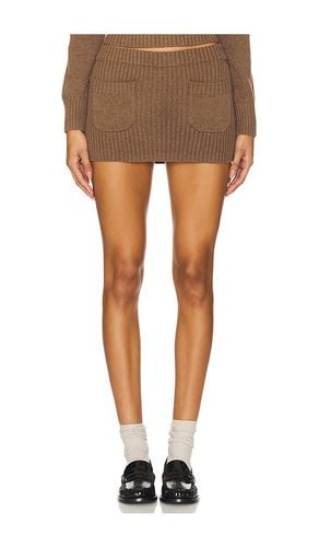 Ashton Cotton Knit Skort in . Taglia XS - Frankies Bikinis - Modalova