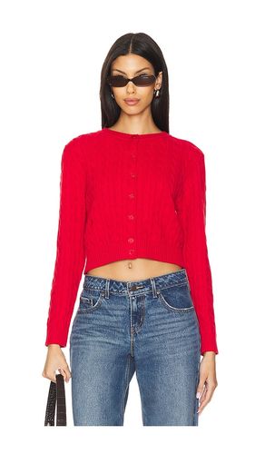 Dudley Cable Knit Cardigan in . Size M. Also in L, XL/1X, XS - Frankies Bikinis - Modalova