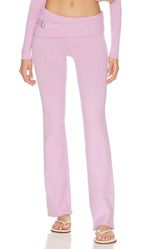 Pantalones de punto de nube fleur en color lavanda talla L en - Lavender. Talla L (también en M) - Frankies Bikinis - Modalova