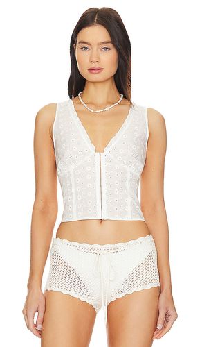 Tea Eyelet Tank in . Size S, XL - Frankies Bikinis - Modalova