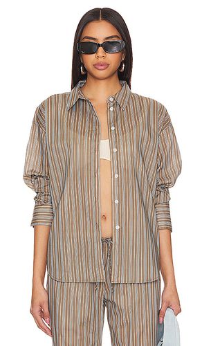 Griffin Poplin Button Up Shirt in . Size XS/S - Frankies Bikinis - Modalova