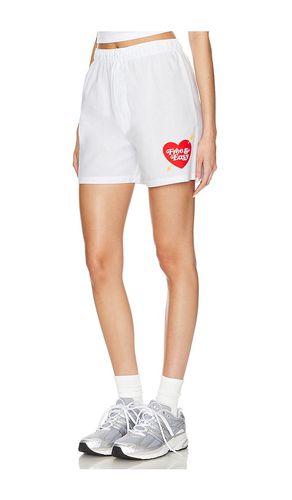 Heart & arrow classic boxer shorts en color blanco talla L/XL en - White. Talla L/XL (también en S/M) - Free & Easy - Modalova