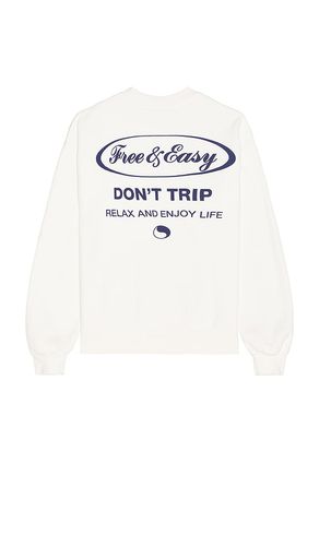 Script Heavy Fleece Sweatshirt in . Taglia S, XL/1X - Free & Easy - Modalova