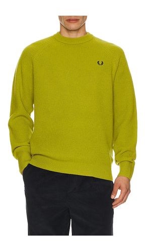 Lambswool Raglan Jumper in . Taglia M. Also in L - Fred Perry - Modalova