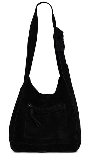 Bolso de mano de ante jessa en color talla all en - Black. Talla all - Free People - Modalova