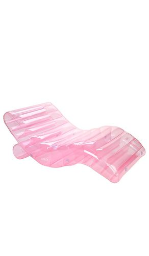 Flotador clear pink chaise lounger en color rosado talla all en / - Pink. Talla all - FUNBOY - Modalova