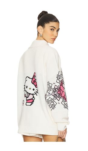 Hello Kitty Argyle Full Zip Cardigan in . Taglia M, S - GCDS - Modalova