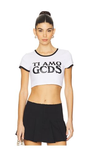 Ti Amo Crop T-shirt in . Size M, S, XS - GCDS - Modalova