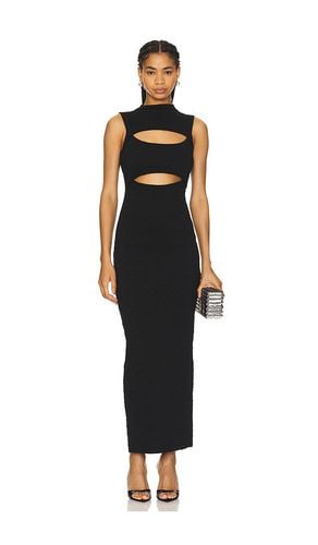 Wide Scrunchie Mock Neck Maxi Dress in . Taglia S, XS - Good American - Modalova