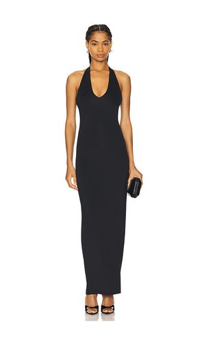 Maxivestido halter scuba en color negro talla S en - Black. Talla S (también en XXXXL/4X) - Good American - Modalova