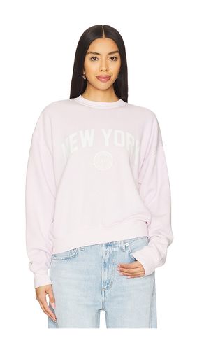 Cuello redondo brushed fleece graphic en color rosado talla 2X en - Pink. Talla 2X (también en - Good American - Modalova