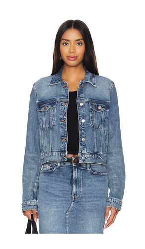 Chaqueta committed to fit en color denim-medium talla 2X en - Denim-Medium. Talla 2X (también en 4X, 5X, L, M, S - Good American - Modalova