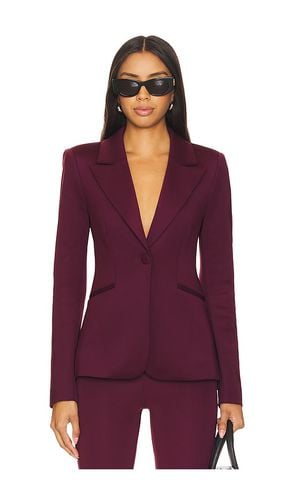 Chaqueta ajustada classic en color burgundy talla L en - Burgundy. Talla L (también en M) - Good American - Modalova