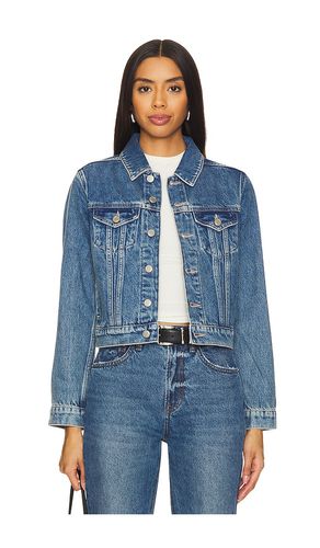 Shrunken Trucker Jacket in . Taglia M, S, XL/1X, XS, XXL/2X, XXXL/3X, XXXXL/4X - Good American - Modalova