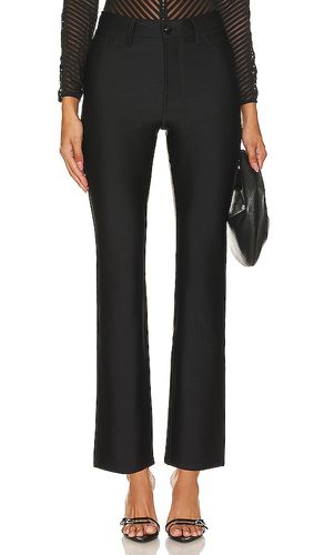 Pantalón recto de compresión brillante good waist en color negro talla 0 en - Black. Talla 0 (también en 00, 10 - Good American - Modalova