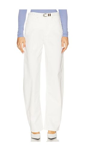 Pantalón twill good barrel en color blanco talla 0 en - White. Talla 0 (también en 00, 10, 12, 14, 16, 18 - Good American - Modalova