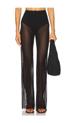 Gauze Mesh Wide Leg Pant in . Size L. Also in M, S, XL, XS - Good American - Modalova