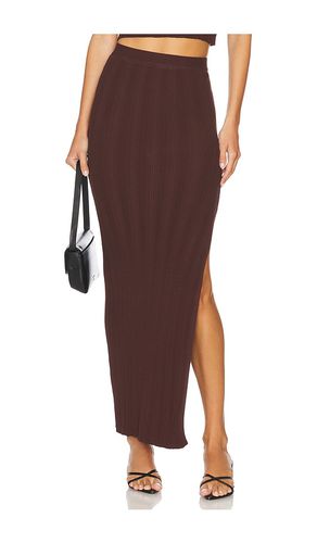 Falda maxi en color marrón talla 3X en - Brown. Talla 3X (también en 4X, 5X, L, M, S, XS) - Good American - Modalova