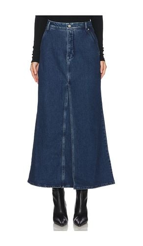 Fit And Flare Denim Maxi Skirt in . Size 00, 10, 12, 14, 16, 18, 2, 20, 22, 24, 4, 8 - Good American - Modalova