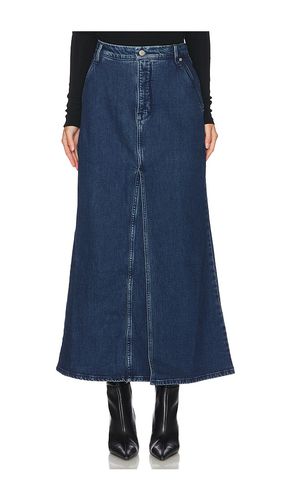 Fit And Flare Denim Maxi Skirt in . Taglia 00, 10, 12, 14, 16, 18, 2, 20, 22, 24, 4, 6, 8 - Good American - Modalova