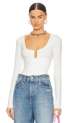 Good Touch Ring Ruched Bodysuit in . Size 4, 5, 6, 7, 8 - Good American - Modalova