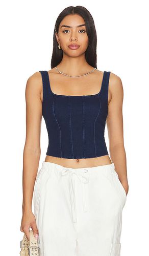 Kim Shui Corset Top in Blue