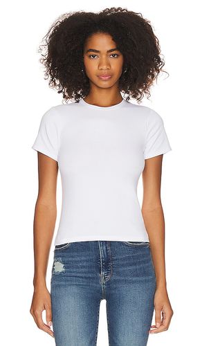 Camiseta baby en color blanco talla 2X en - White. Talla 2X (también en 3X, 4X, 5X, L, M, S, XL, XS, XXL) - Good American - Modalova