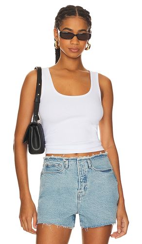 Heritage Scoop Tank Top in . Size 4X. Also in 5X, XXL - Good American - Modalova
