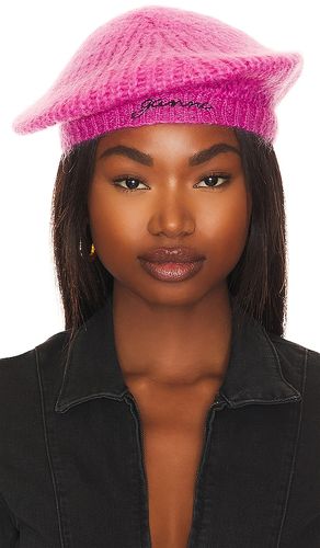 Boina mohair en color fucsia talla all en - Fuchsia. Talla all - Ganni - Modalova