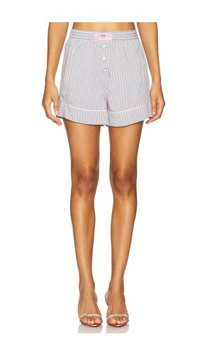 Yarn Dyed Stripe Elasticated Shorts in . Taglia 34, 36, 38, 40 - Ganni - Modalova