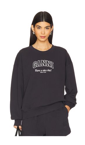 Oversized Sweatshirt in . Size S/M, XXS/XS - Ganni - Modalova