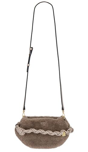 Bou Mini Faux Fur Bag in - Ganni - Modalova