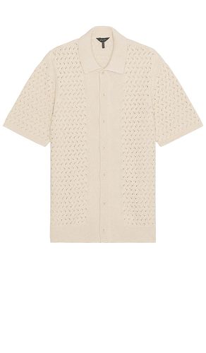 Essex Short Sleeve Open Knit Shirt in . Taglia M, S - Good Man Brand - Modalova