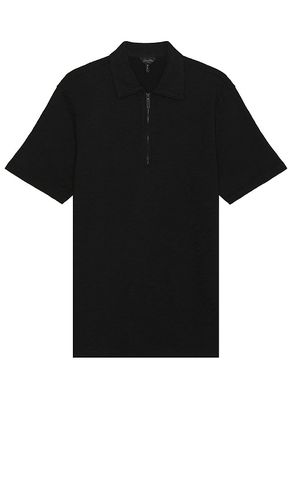 Short sleeve zip polo en color talla L en - Black. Talla L (también en M, S) - Good Man Brand - Modalova