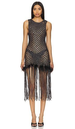 Crochet Midi Dress in . Size S, XS - GIUSEPPE DI MORABITO - Modalova