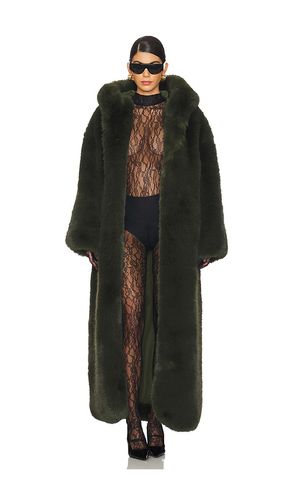 Abrigo fur en color talla M en - Olive. Talla M (también en S, XS) - GIUSEPPE DI MORABITO - Modalova