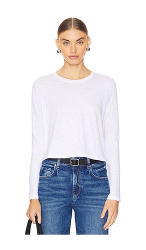 Long Sleeve Cropped Boy Crew Shirt in . Taglia M, S, XS - Goldie - Modalova