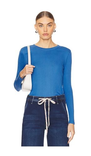 Camisa long sleeve cotton rib tee en color azul talla L en - Blue. Talla L (también en M, S, XL, XS) - Goldie - Modalova