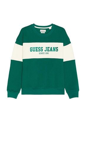 Horizon Stripe Sweatshirt in . Taglia M, S, XL/1X - Guess Jeans - Modalova