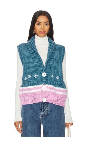 Nordic Stripe Vest in - GOGO Sweaters - Modalova