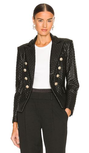 Angie faux leather blazer en color talla L en - Black. Talla L (también en S, XS) - Generation Love - Modalova