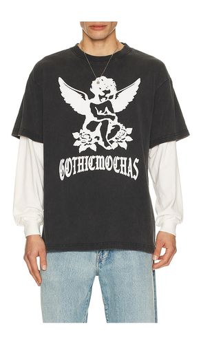 Angel 2.0 Layered Long Sleeve Tee in . Size L. Also in XL/1X - Gothicmochas - Modalova